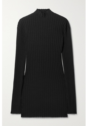 The Row - Deidree Ribbed Silk Sweater - Black - x small,small,medium,large,x large