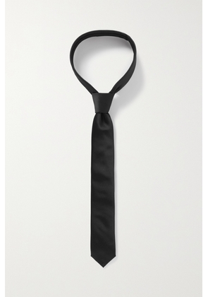 Dolce & Gabbana - Silk-satin Tie - Black - One size