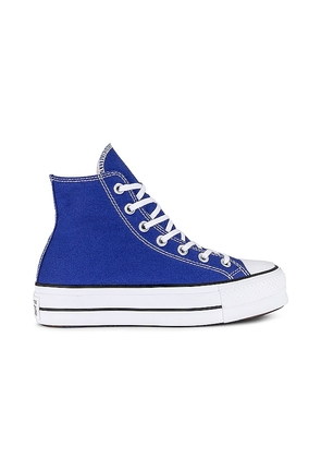 Converse Chuck Taylor All Star Lift Sneaker in Blue. Size 6, 8.5.