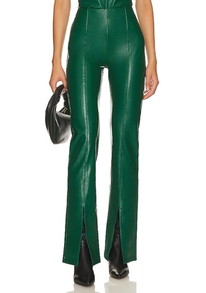 Amanda Uprichard Tavira Pants in Green. Size M, S, XL, XS.