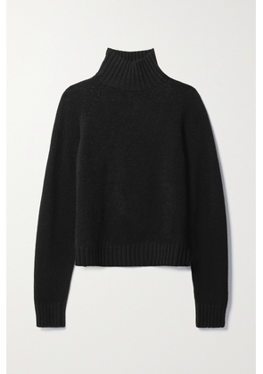 The Elder Statesman - Cashmere Turtleneck Sweater - Black - x small,small,medium,large