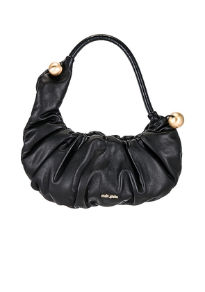 Cult Gaia Rosalia Shoulder Bag in Black.