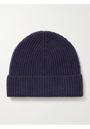 Johnstons of Elgin - + Net Sustain Cashmere Beanie - Blue - One size