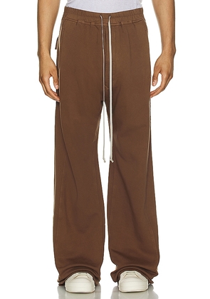 DRKSHDW by Rick Owens Pusher Pant in Brown. Size XL/1X.