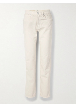 SLVRLAKE - Sophie Mid-rise Straight-leg Jeans - Cream - 23,24,25,26,27,28,29,30,31,32