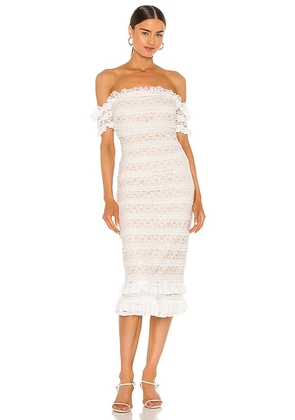 LIKELY Milaro Dress in Ivory. Size 00, 10, 6.