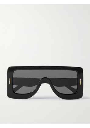 Loewe - Oversized D-frame Acetate Sunglasses - Black - One size