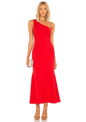 LIKELY Brighton Dress in Red. Size 00, 10.