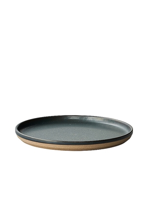 KINTO CLK-151 Ceramic Salad Plate Set Of 3 in Black.