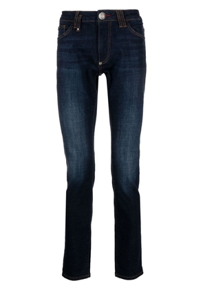 Philipp Plein slim-cut leg jeans - Blue