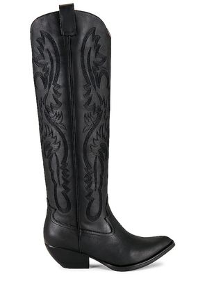 Jeffrey Campbell Calvera-2k Boots in Black. Size 7, 7.5.