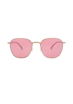 Oliver Peoples Rynn Sunglasses in Metallic Gold.