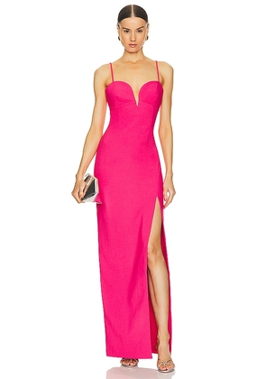 LIKELY Ressa Gown in Pink. Size 0, 00, 12, 2, 4, 6, 8.