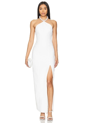 Lovers and Friends Nieve Maxi Dress in White. Size S, XS.