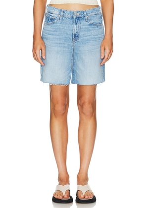MOTHER The Down Low Undercover Short Fray in Blue. Size 24, 25, 26, 27, 28, 29, 30, 31.