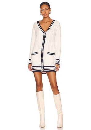 SAYLOR Marisole Sweater Dress in Ivory. Size M, S, XS.