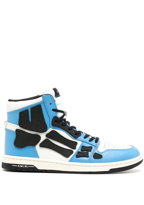 AMIRI Skel Top Hi leather sneakers - Blue
