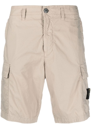 Stone Island Parachute canvas shorts - Neutrals