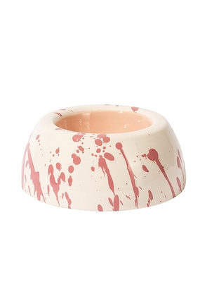 Vaisselle Love Of My Life Pet Bowl in Pink.