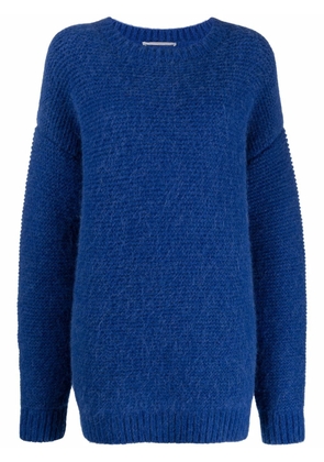 Stella McCartney oversized knitted jumper - Blue