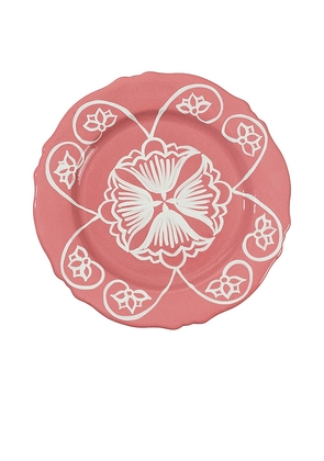 Vaisselle Ivy Main Plate in Pink.