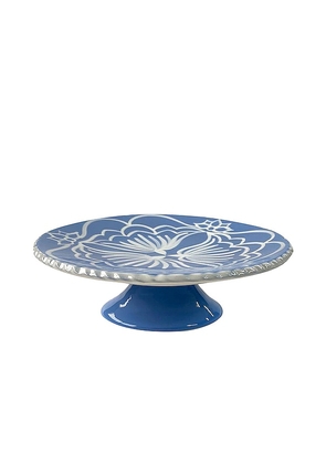 Vaisselle Hot Cakes Cake Stand in Blue.