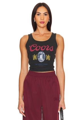 The Laundry Room Coors Original Tank in Black. Size L.