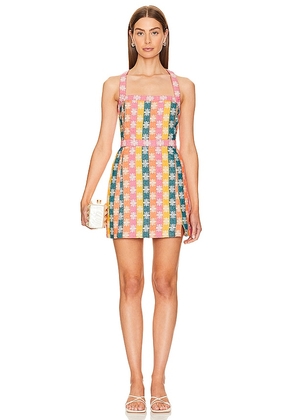 SAYLOR Giselle Mini Dress in Pink. Size S, XS.
