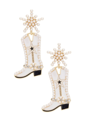 8 Other Reasons Dolly Earrings in Ivory.
