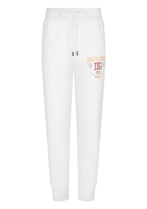 Dolce & Gabbana logo-print track pants - White