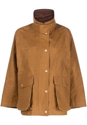 Mackintosh Blair waxed-cotton field jacket - Brown