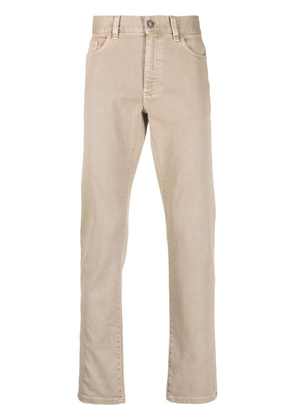 Zegna straight-leg trousers - Brown