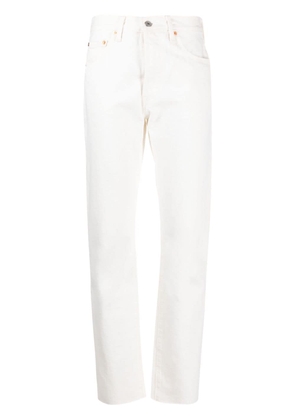 Levi's high-rise straight-leg jeans - White