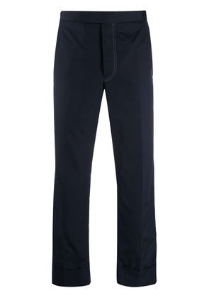 Thom Browne cropped tailored trousers - Blue