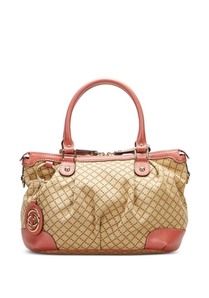 Gucci Pre-Owned Sukey diamante handbag - Neutrals