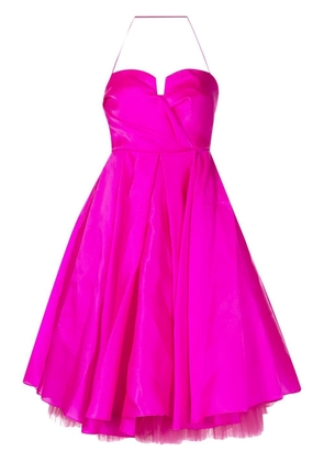 ANOUKI silk bandeau dress - Pink