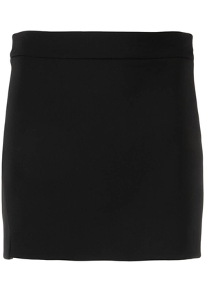 Patrizia Pepe Essential panelled mini skirt - Black
