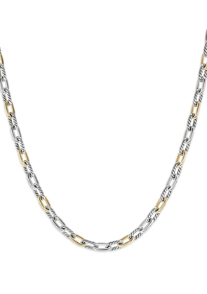 David Yurman 18kt yellow gold and silver Madison 5.5mm chain necklace