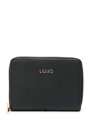 LIU JO logo-lettering bi-fold wallet - Black