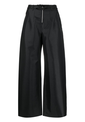 OUR LEGACY Serene wide-leg trousers - Black