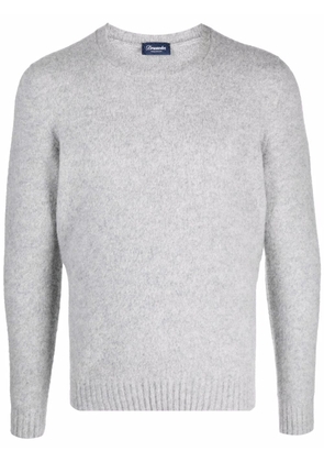 Drumohr crew neck knitted jumper - Grey