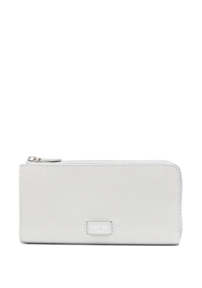 Lancel Ninon leather zipped wallet - White