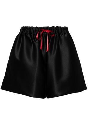 Simone Rocha Lady Boxer drawstring shorts - Black