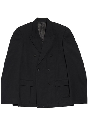 Balenciaga Deconstructed wool blazer - Black