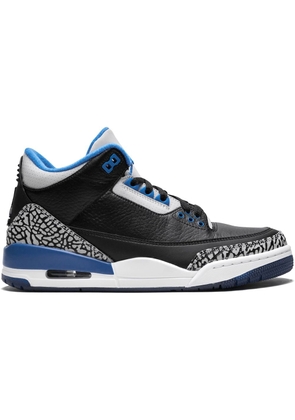 Jordan Air Jordan 3 Retro ''Sport Blue'' sneakers - Black