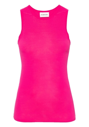 P.A.R.O.S.H. Roux knitted tank top - Pink