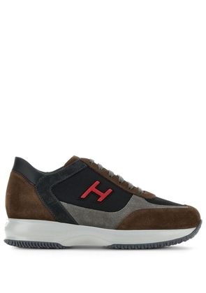 Hogan Interactive H lace-up sneakers - Brown