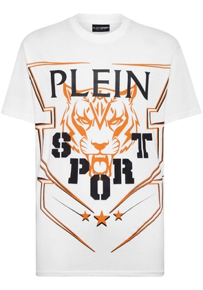 Plein Sport SS logo-print T-shirt - White