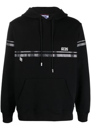 Gcds crystal-embellished hoodie - Black