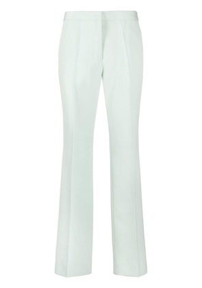 Jil Sander pressed-crease tailored trousers - Blue